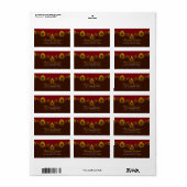 Goddess Flame Special Labels (Full Sheet)