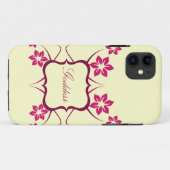 Goddess Floral BT iPhone 5 Hoesje, Roze Case-Mate iPhone Case (Achterkant (horizontaal))