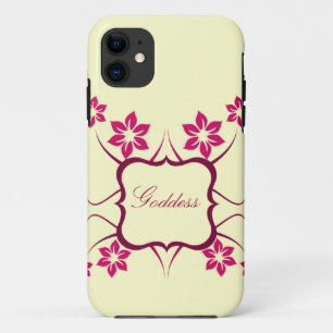 Goddess Floral CM iPhone 5 BT ID Hoesje, Roze Case-Mate iPhone Case
