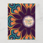 Goddess Flower Bedankt Briefkaart (Voorkant)