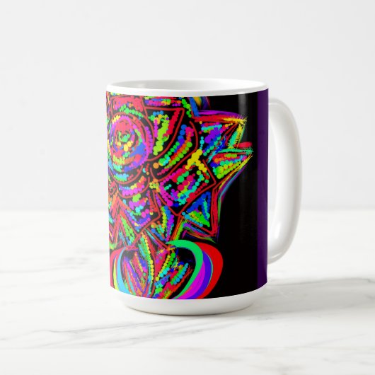 Goddess Flower Mug Koffiemok (Voorkant rechts)