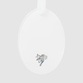 Goddess Freya Ornament (achterkant)