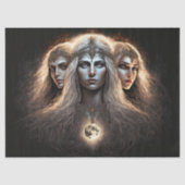 Goddess Full Moon-ontkoppeling Tissuepapier (Voorkant)