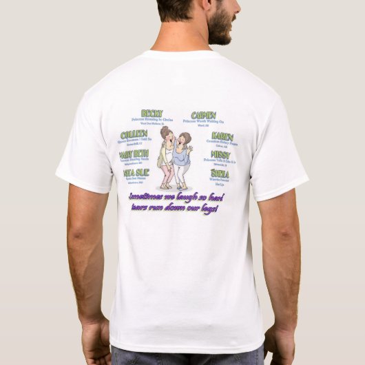 Goddess Gathering van 2018 T-shirt (Achterkant)