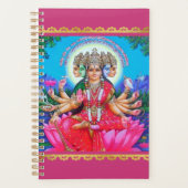 Goddess Gayatri Devi Veda Mata Deity Planner (Voorkant)