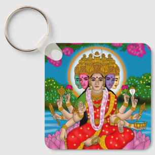 Goddess Gayatri Sleutelhanger