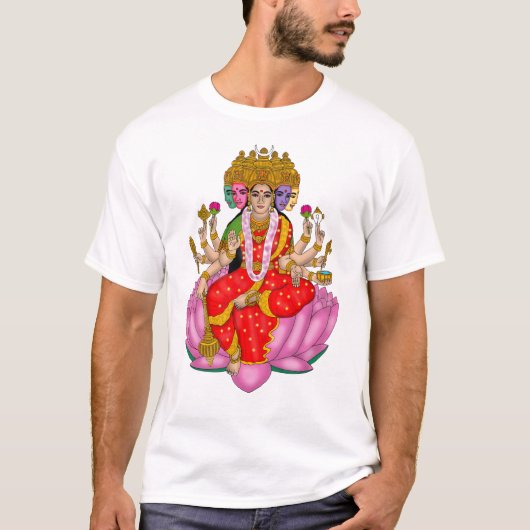 Goddess Gayatri T-shirt (Voorkant)
