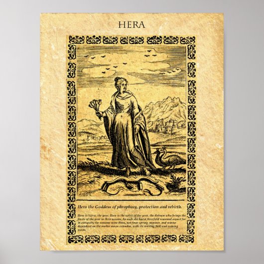 GODDESS HERA POSTER (Voorkant)
