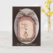 Goddess House Blessing/New Home Trisanging Kaart (Gele Bloem)