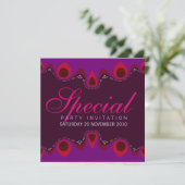 Goddess Inner Flame Special Invitations Kaart (Staand voorkant)