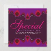 Goddess Inner Flame Special Invitations Kaart (Voorkant)
