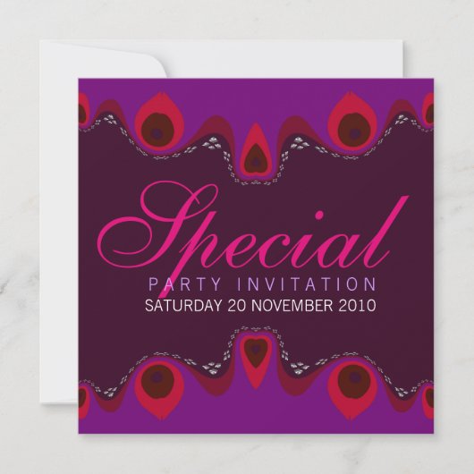 Goddess Inner Flame Special Invitations Kaart (Voorkant)