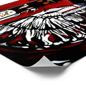 "Goddess Isis", Poster van glanzend (Hoek)