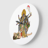 Goddess Kali Clock Grote Klok (Hoek)