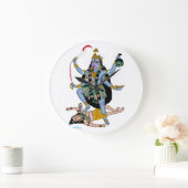 Goddess Kali Clock Grote Klok (Huis)