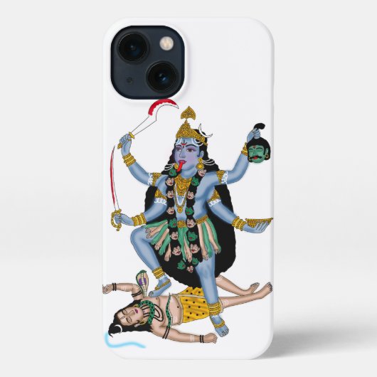 Goddess Kali Phone Cover iPhone Hoesje (Achterkant)