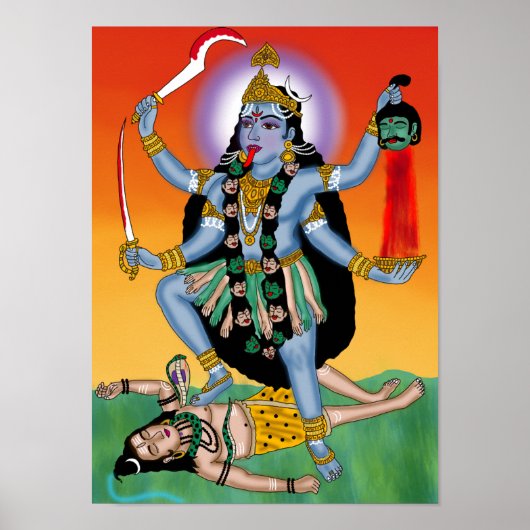 Goddess Kali Poster (Voorkant)