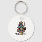 Goddess Kali Sleutelhanger (Achterkant)