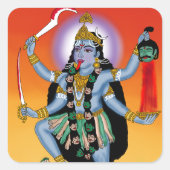 Goddess Kali Sticker (Voorkant)