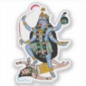 Goddess Kali Sticker (Voorkant)
