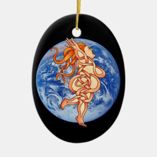 Goddess Keramisch Ornament (Voorkant)