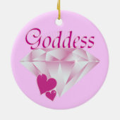Goddess Keramisch Ornament (Achterkant)
