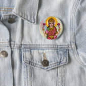 Goddess Lakshmi Button (In situ)