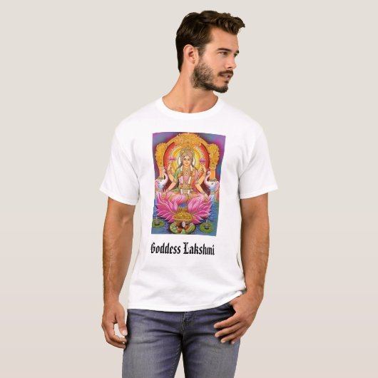 Goddess Lakshmi, Goddess Lakshmi T-shirt (Voorkant volledig)