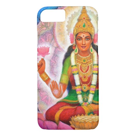 Goddess Lakshmi iPhone 7 Hoesje (Achterkant)