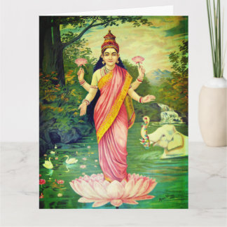 Goddess Lakshmi Kaart