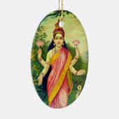 Goddess Lakshmi Keramisch Ornament (Rechts)