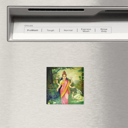 Goddess Lakshmi Magneet (Insitu (Vaatwasser))