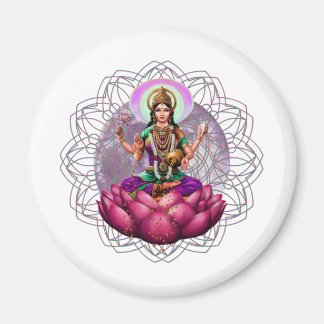 Goddess Lakshmi mandala Magneet