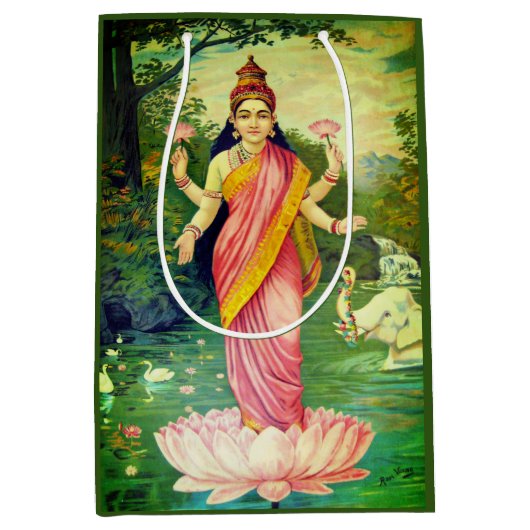 Goddess Lakshmi Medium Cadeauzakje (Voorkant)