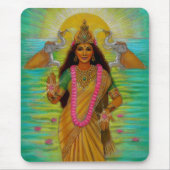 Goddess Lakshmi Mousepad Muismat (Voorkant)