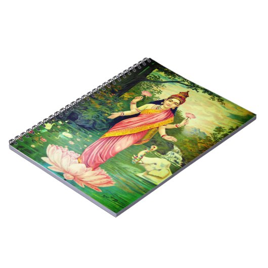 Goddess Lakshmi Notitieboek (Linkerzijde)