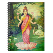 Goddess Lakshmi Notitieboek (Voorkant)