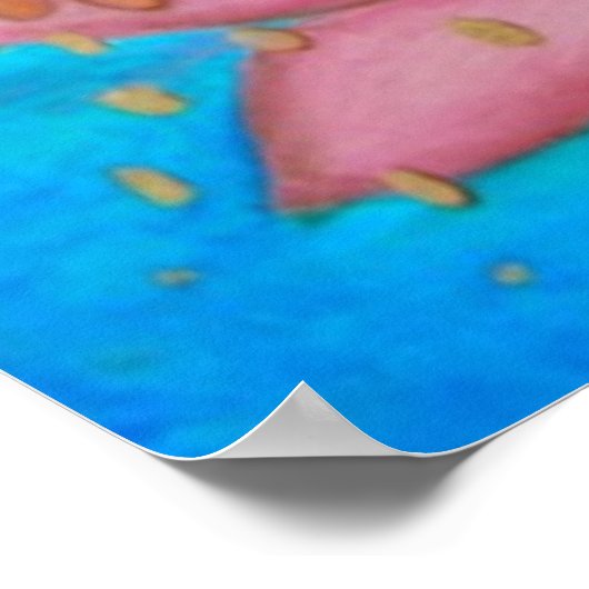 Goddess Lakshmi - Originele kunst van Dori Hartley Poster (Hoek)