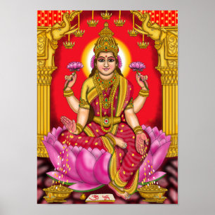 Goddess Lakshmi Poster