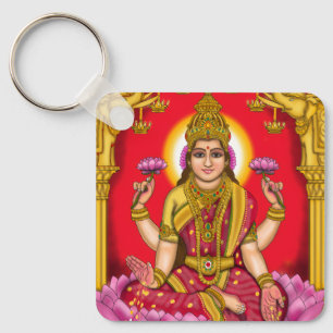 Goddess Lakshmi Sleutelhanger