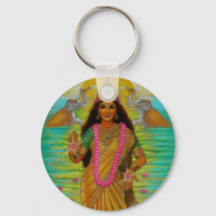 Goddess Lakshmi Sleutelhanger