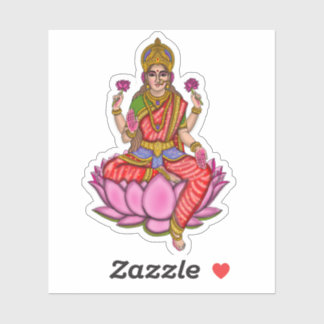 Goddess Lakshmi Sticker