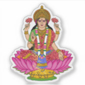 Goddess Lakshmi Sticker Pack (Voorkant)