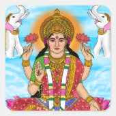 Goddess Lakshmi Sticker Pack  (Voorkant)