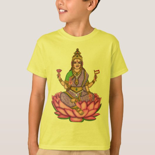 Goddess Lakshmi T-Shirt (Voorkant)