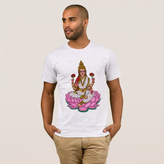 Goddess Lakshmi T-Shirt (Voorkant volledig)