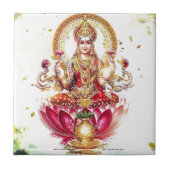 GODDESS LAKSHMI TEGELTJE (Voorkant)
