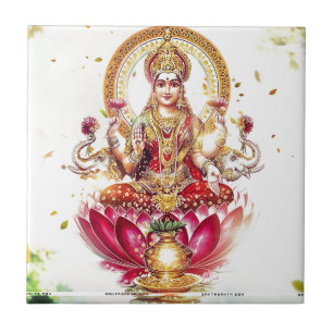 GODDESS LAKSHMI TEGELTJE
