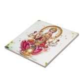 GODDESS LAKSHMI TEGELTJE (Zijkant)