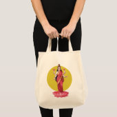 Goddess Lakshmi Tote Bag (Voorkant (product))